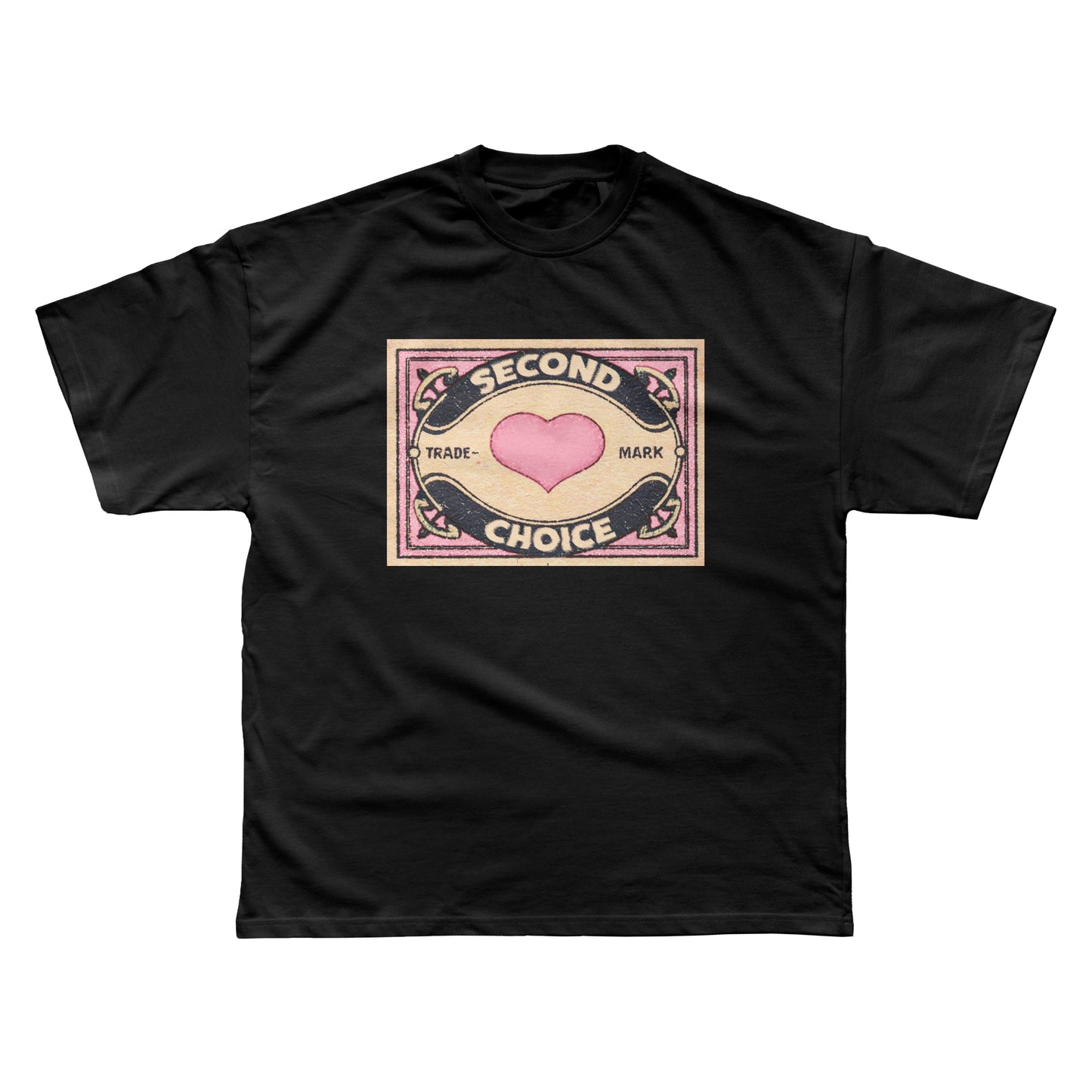 Second Choice Matchbox Tee - Black