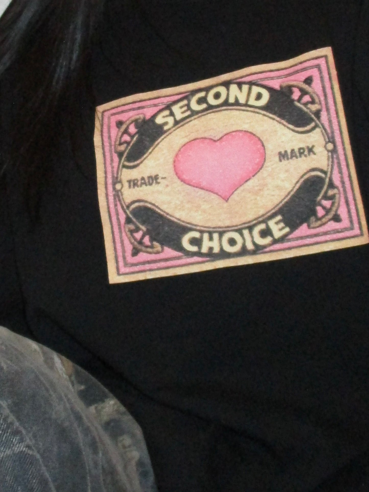 Second Choice Matchbox Tee - Black