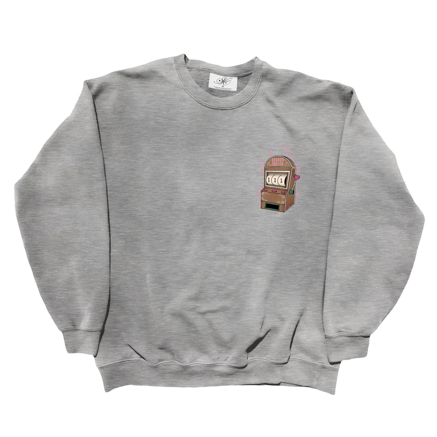 Second Choice 111 Crewneck - Heather Gray