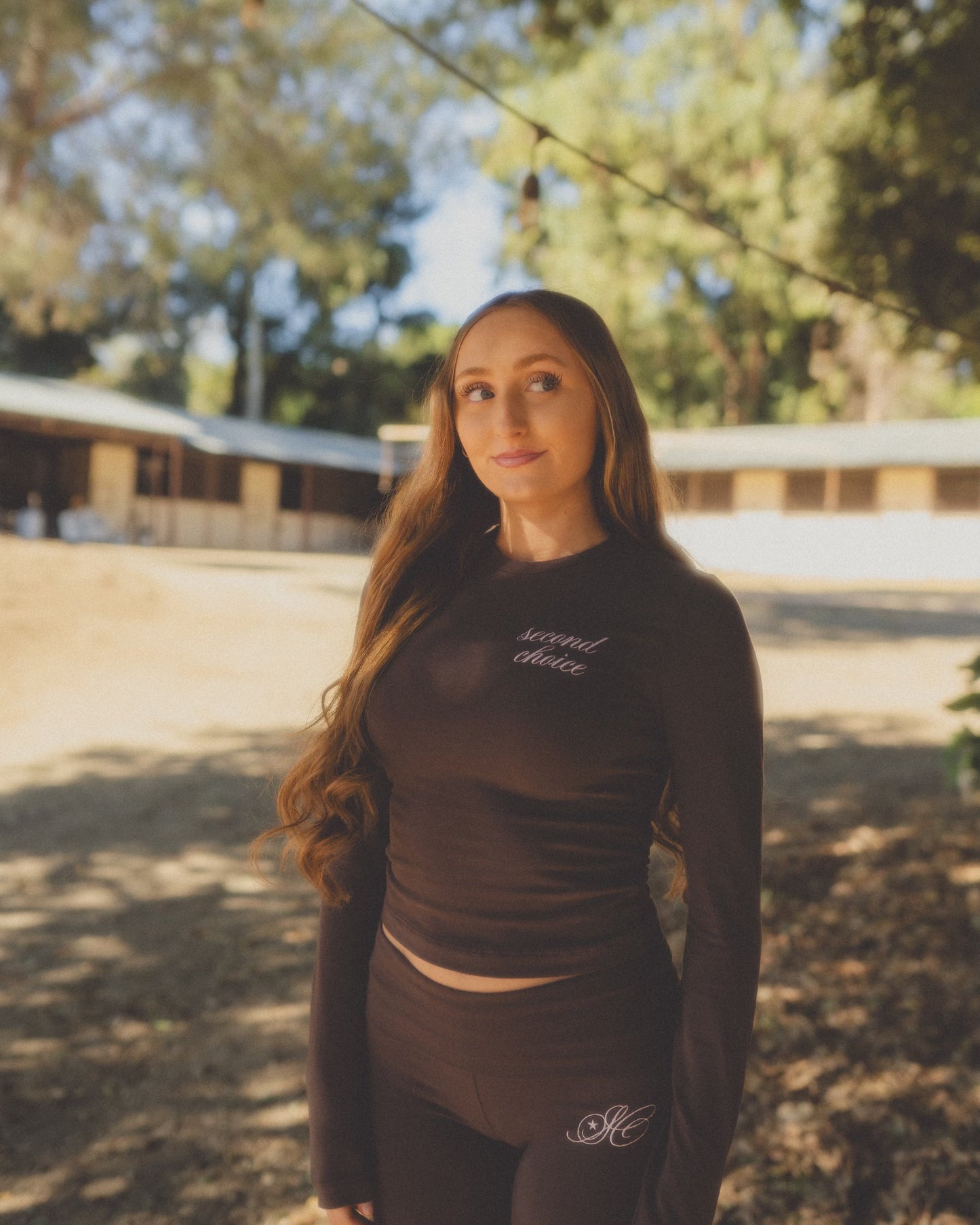 Second Choice Yoga Top - Brown