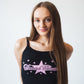 Baby Rib Star Tank - BLACK & PINK