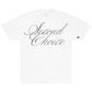 Second Choice Signature Tee - White