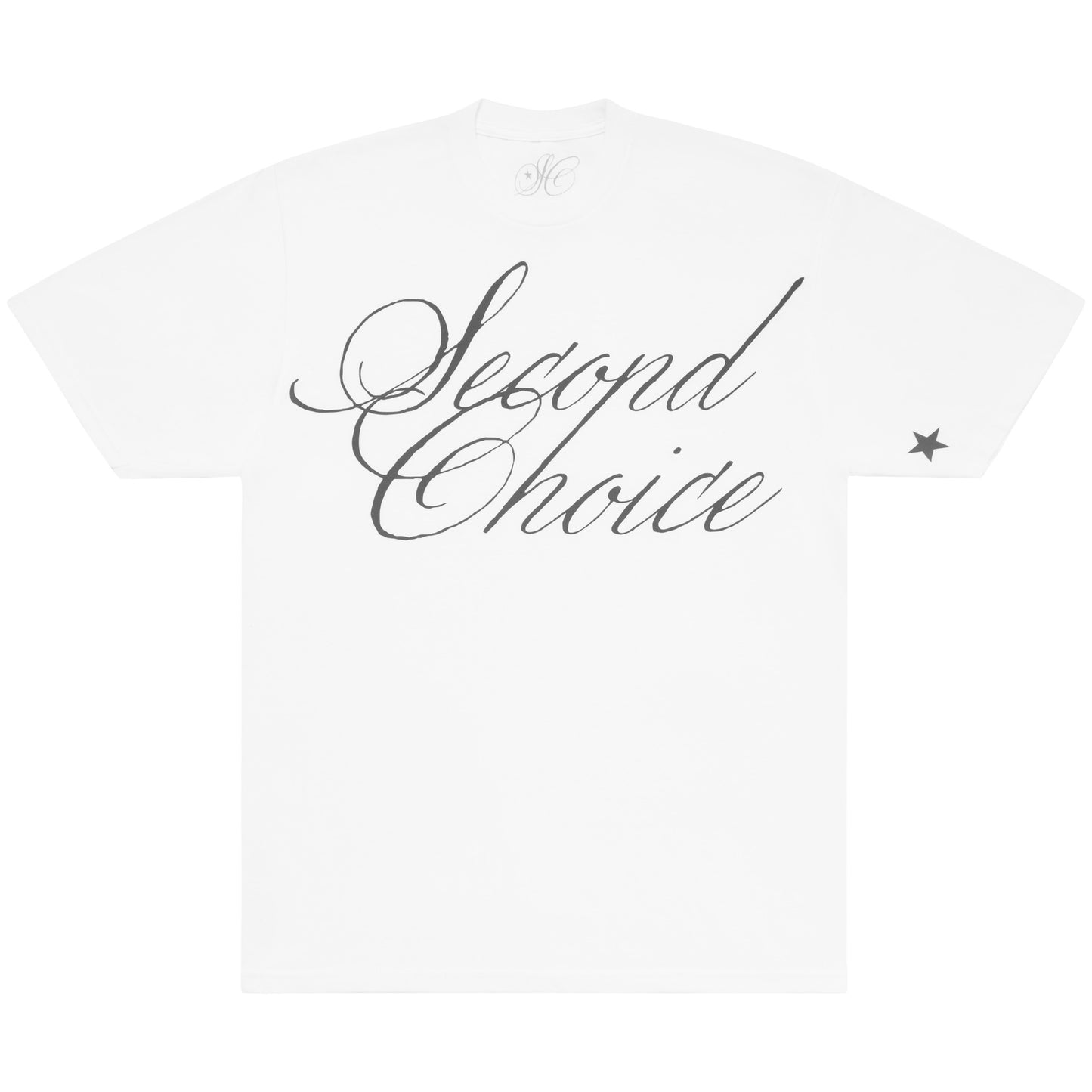 Second Choice Signature Tee - White