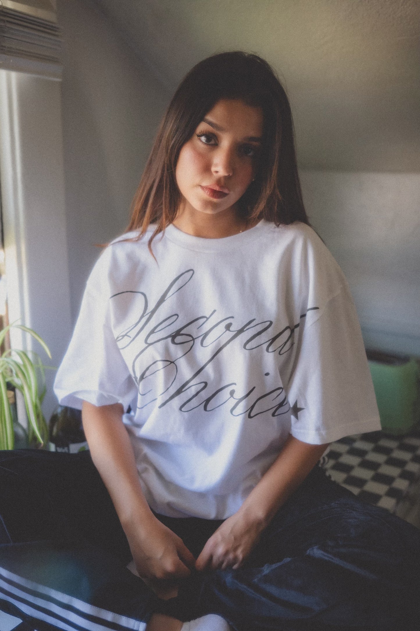 Second Choice Signature Tee - White