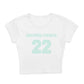 Second Choice 22 Baby Crop Tee - Mint