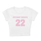 Second Choice 22 Baby Crop Tee - Pink