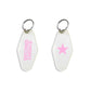 Second Choice Keychain - Pastel Pink