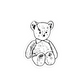 Second Choice Teddy Sticker