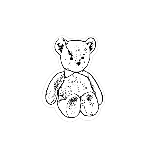 Second Choice Teddy Sticker